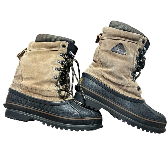 Rocky Thinsulate Steel Shank Winter Boots Sz 8 - Picture 6 of 7